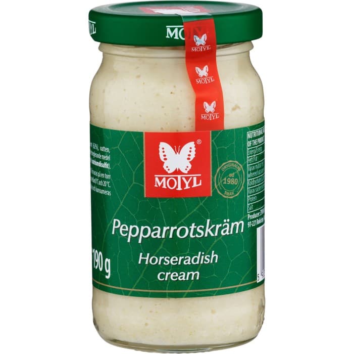 Motyl Riven Pepparrot 190g från Motyl – köp hos Delitea