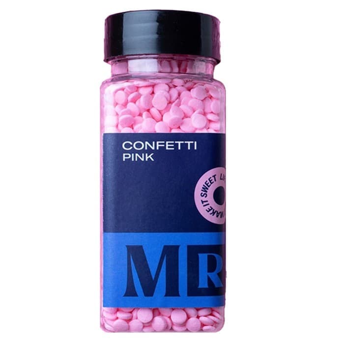 MR Cake Confetti Pink Strössel 85g från MR Cake – köp hos Delitea