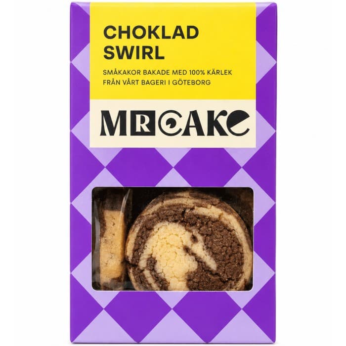 MR Cake Småkakor Choklad Swirl 165g – från MR Cake – 69 kr – hos Delitea