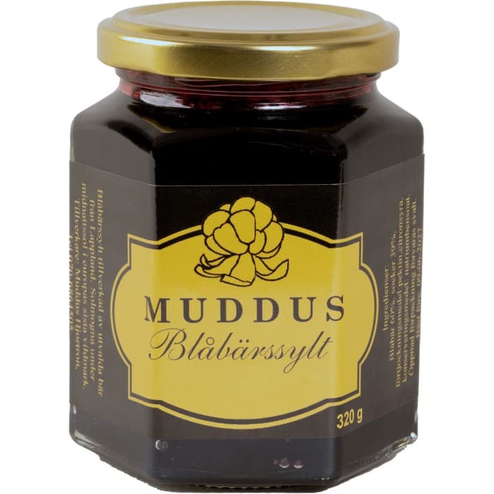 MUDDUS Blåbärssylt 320g från MUDDUS - köp hos Delitea