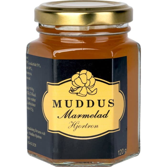 MUDDUS Hjortronmarmelad 120g från MUDDUS - köp hos Delitea