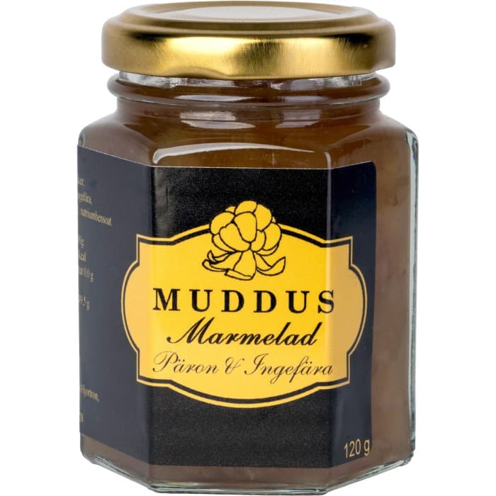 MUDDUS Päron & Ingefäramarmelad 120g från MUDDUS - köp hos Delitea