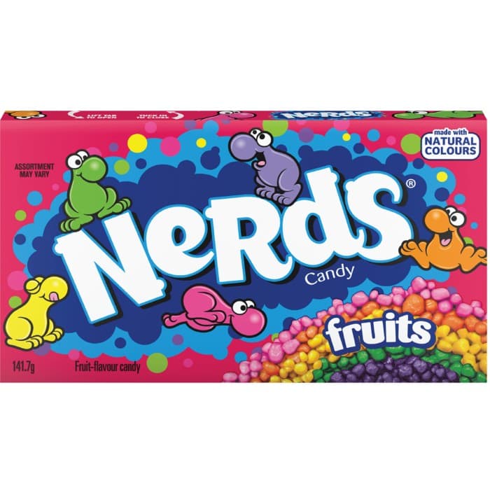 Nerds Fruits Theater Box Godis 141g – från Nerds – 35 kr – hos Delitea