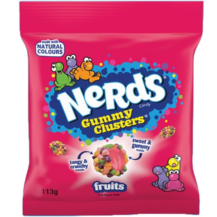 Nerds Gummy Cluster Fruits Godis 113g – från Nerds – 45 kr – hos Delitea
