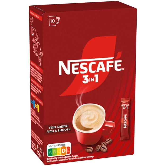 Nescafé 3in1 Snabbkaffe 10-pack – från Nescafé – 33 kr – hos Delitea