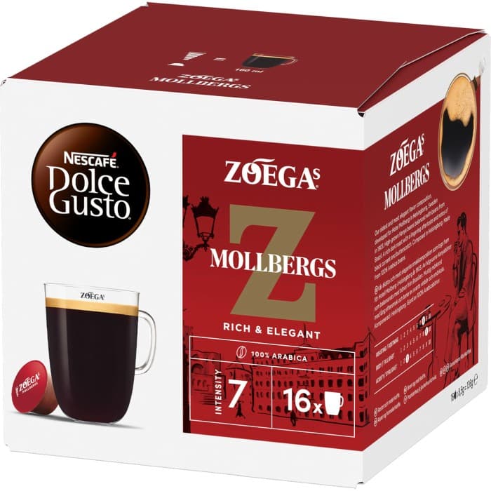 Nescafé Dolce Gusto Zoegas Mollbergs Kaffekapsel 16st från Nescafé Dolce Gusto – köp hos Delitea