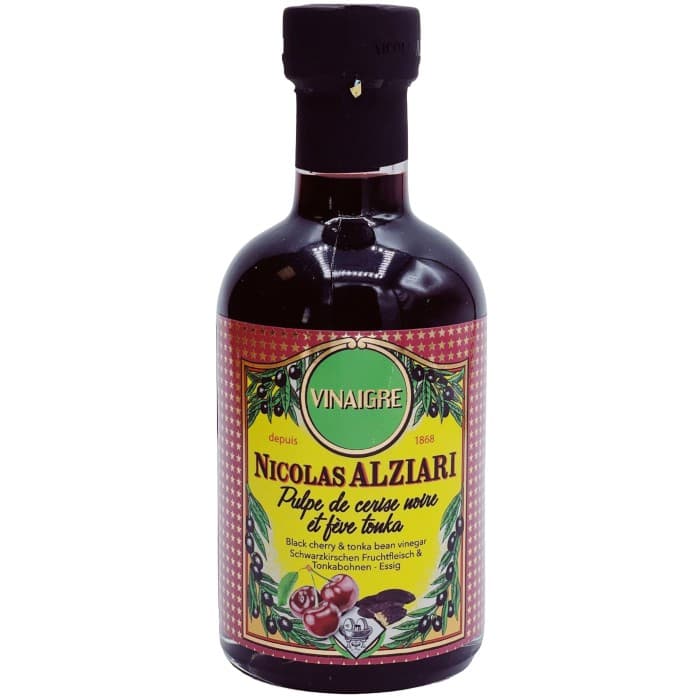 Nicolas Alziari Vinäger med Svarta Körsbär & Tonkaböna 200ml från Nicolas Alziari – köp hos Delitea