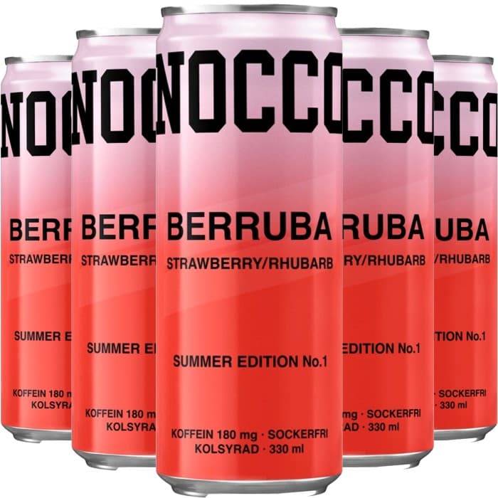 NOCCO Berruba Energidryck 24x33cl – från NOCCO – 449 kr – hos Delitea
