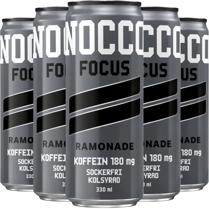 NOCCO Focus Ramonade Energidryck 24x33cl – från NOCCO – 449 kr – hos Delitea