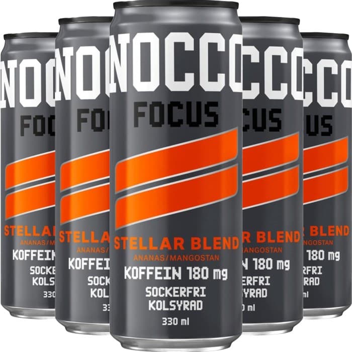 NOCCO Focus Stellar Blend Energidryck 24x33cl – från NOCCO – 449 kr – hos Delitea