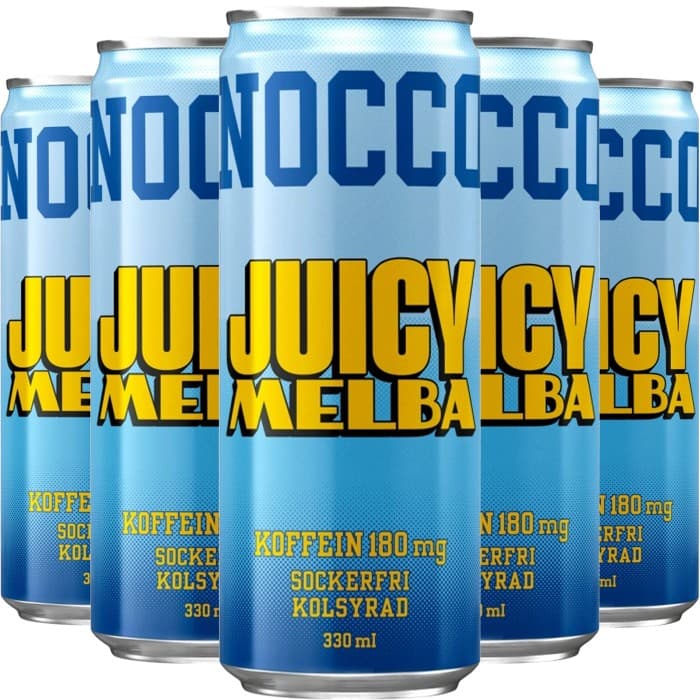 NOCCO Juicy Melba Energidryck 24x33cl – från NOCCO – 449 kr – hos Delitea