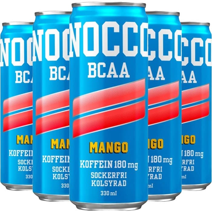 NOCCO Mango Energidryck BCAA 24x33cl – från NOCCO – 449 kr – hos Delitea