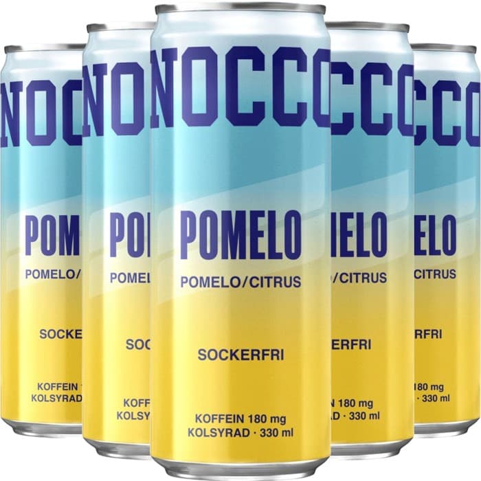 NOCCO Pomelo BCAA Energidryck 24x33cl – från NOCCO – 449 kr – hos Delitea