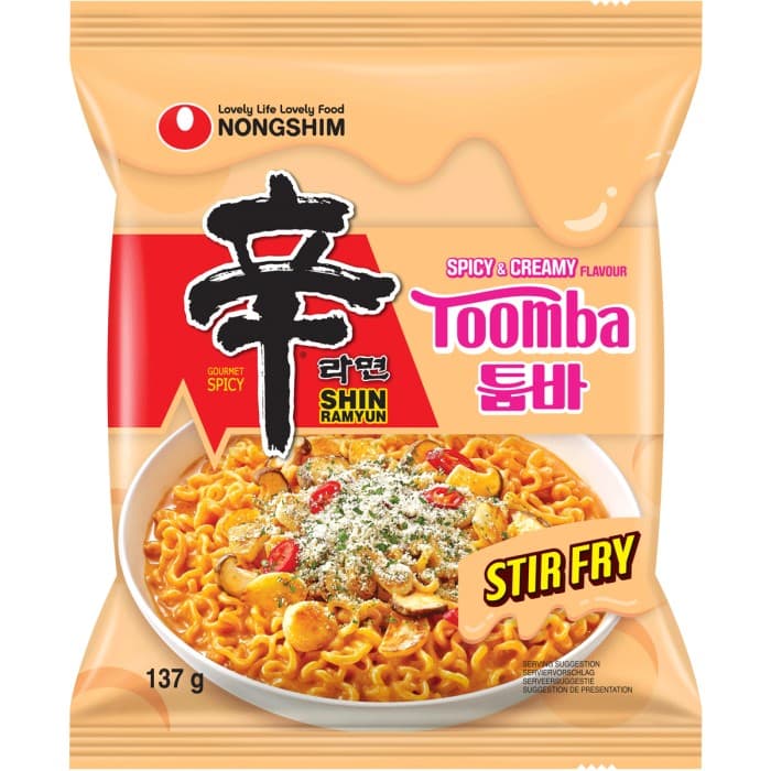 Nongshim Shin Ramyun Toomba Stir Fry 137g – från Nongshim – 19 kr – hos Delitea