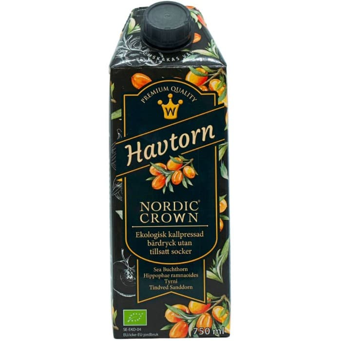Nordic Crown Ekologisk Havtornsdryck 750ml