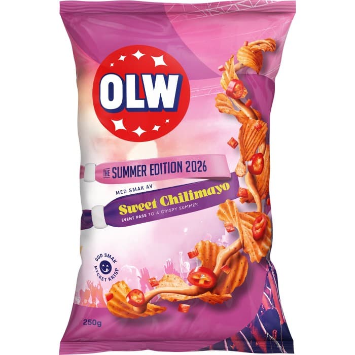 OLW Chips Sweet Chilimayo 250g från OLW - köp hos Delitea