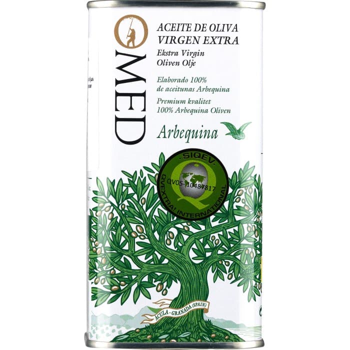 Omed Arbequina Extra Virgin Olivolja Plåt 250ml – från Omed – 125 kr – hos Delitea