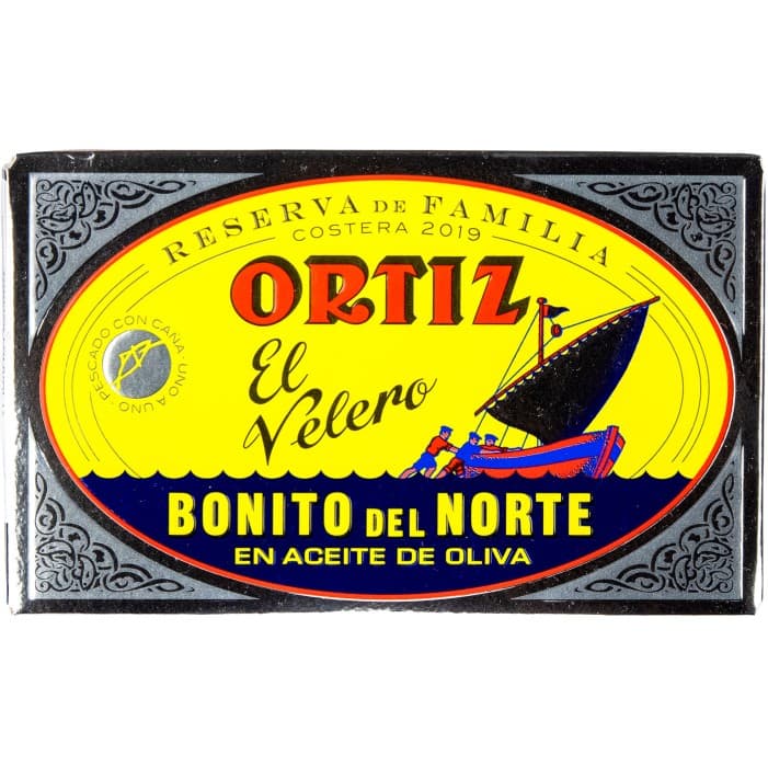 Ortiz Vit Tonfisk Bonito del Norte Reserva Familia 112g – från Ortiz – 79 kr – hos Delitea