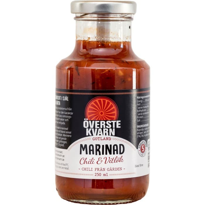 Överstekvarn Marinad Chili Vitlök 250ml – från Överstekvarn – 59 kr – hos Delitea