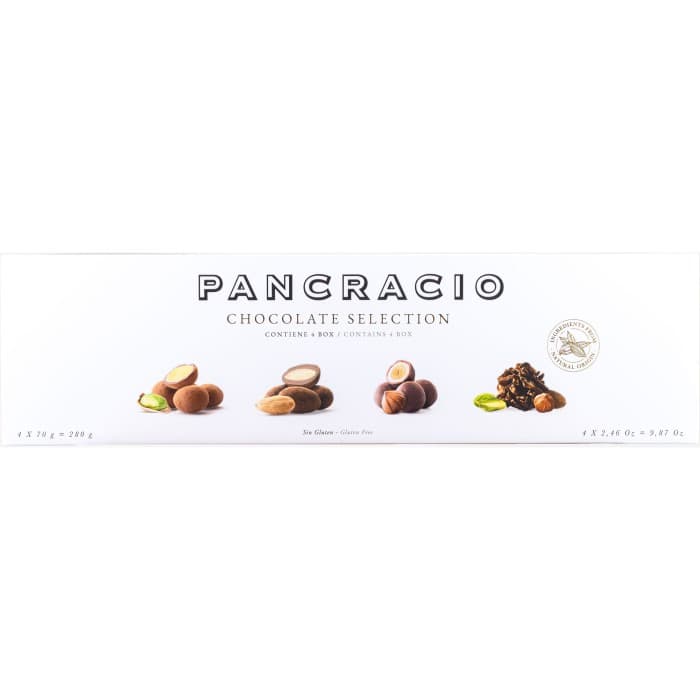 Pancracio Chocolate Selection Chokladtäckta Nötter 280g – från Pancracio – 329 kr – hos Delitea