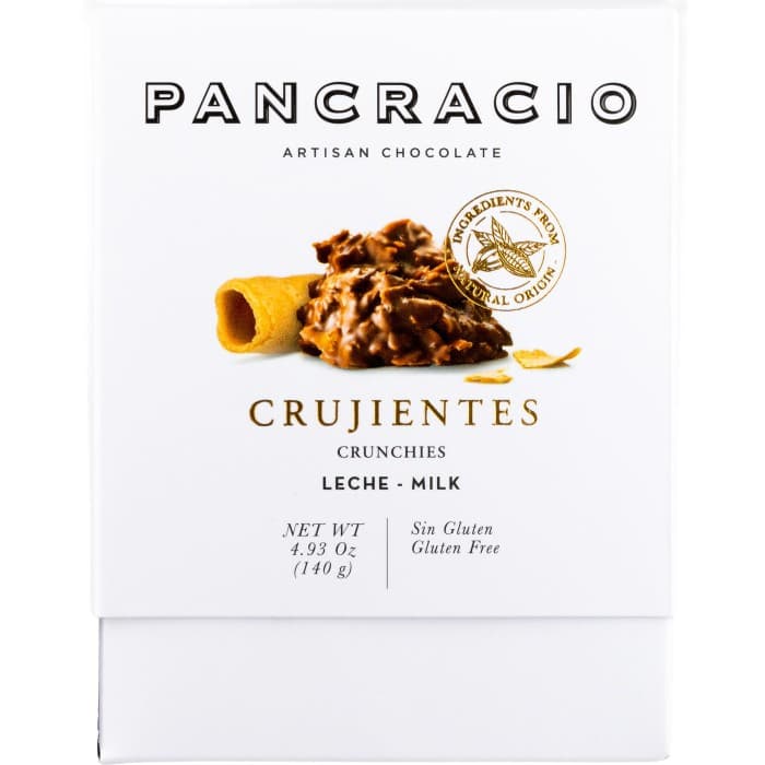 Pancracio Krispiga Våffelkex med Mjölkchoklad 42% 140g – från Pancracio – 115 kr – hos Delitea