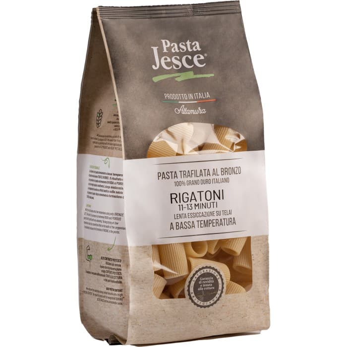 Pasta Jesce Rigatoni 500g – från Pasta Jesce – 32 kr – hos Delitea