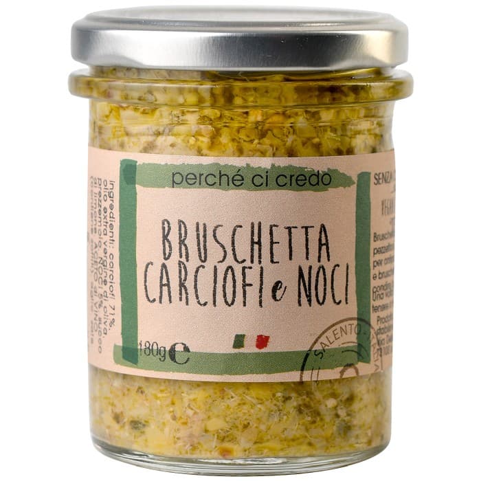 Perché ci Credo Bruschetta Valnötter & Kronärtskocka 180g
