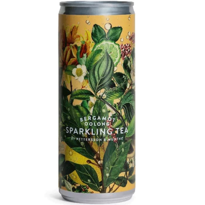 Pettersson & Munthe Sparkling Tea Bergamot & Oolong Burk 250ml – från Pettersson & Munthe – 39 kr – hos Delitea