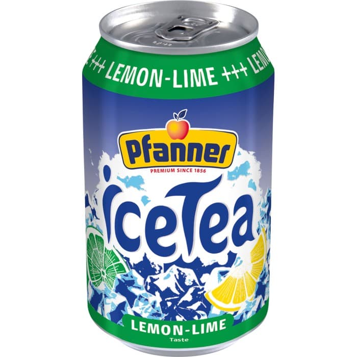Pfanner Lemon Lime Icetea Iste Burk 33cl – från Pfanner – 15 kr – hos Delitea