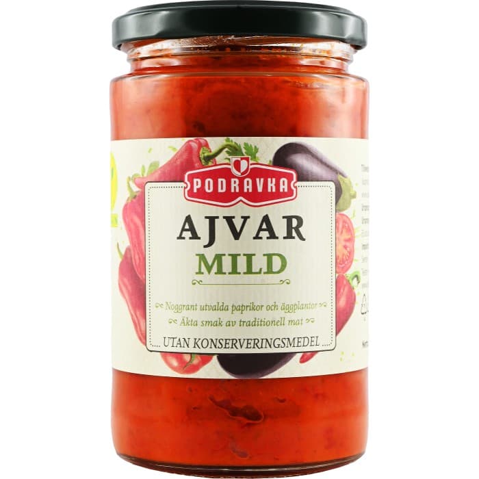 Podravka Ajvar Mild 350g – från Podravka – 29 kr – hos Delitea