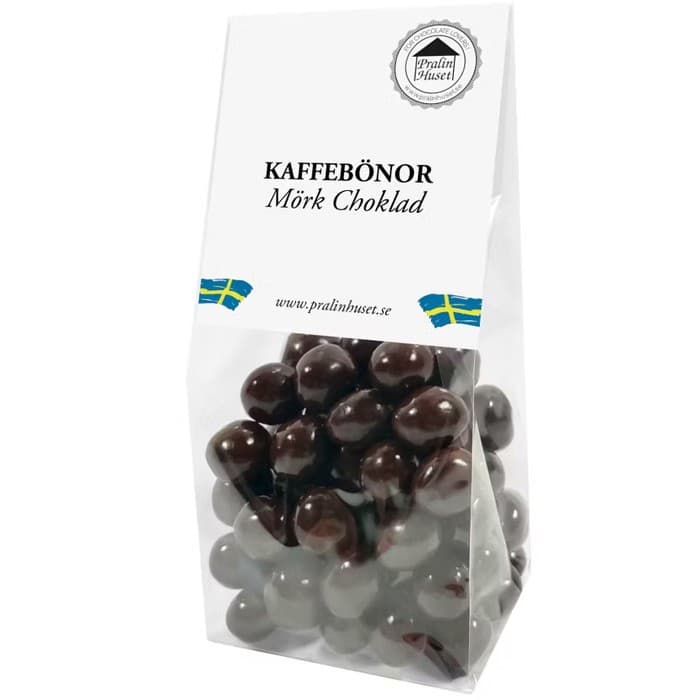 Pralinhuset Kaffebönor Mörk Choklad 100g – från Pralinhuset – 75 kr – hos Delitea