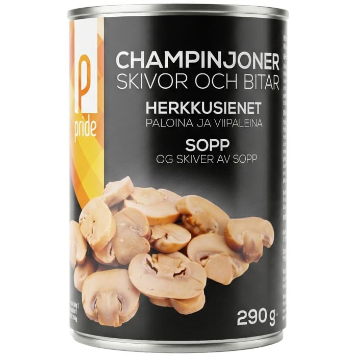 Pride Champinjoner 290g – från Pride – 17 kr – hos Delitea