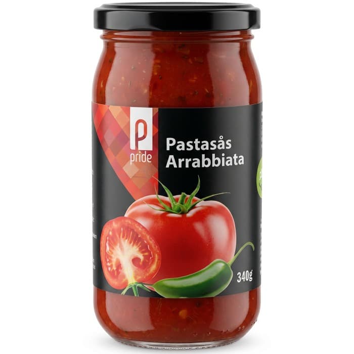 Pride Pastasås Arrabbiata 340g från Pride - köp hos Delitea