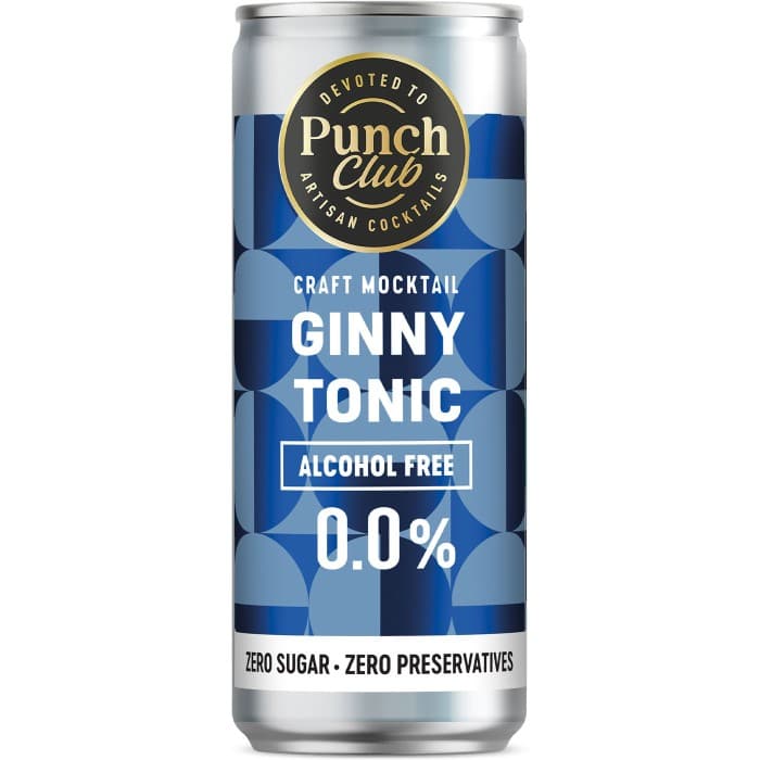 Punch Club Ginny Tonic Virgin Sockerfri Drinkmix 25cl – från Punch Club – 21 kr – hos Delitea