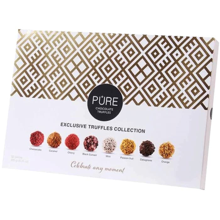 Pure Chocolate Tryffel Golden Collection 265g – från Pure Chocolate – 147 kr – hos Delitea