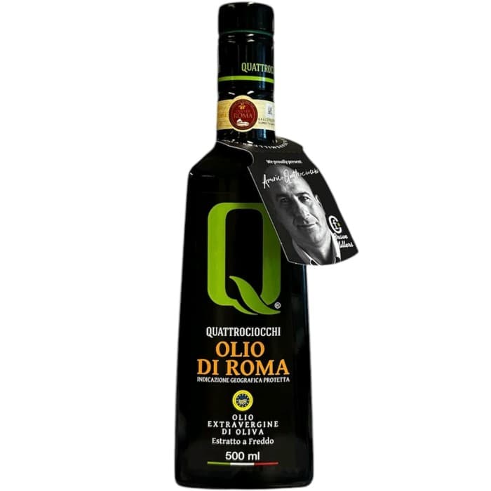 Quattrociocchi Extra Jungfruolivolja Olio di Roma IGP 500ml – 299 kr – hos Delitea