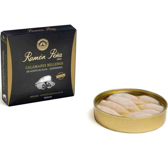 Ramon Pena Bläckfisk i Olivolja 138g från Ramón Peña - köp hos Delitea