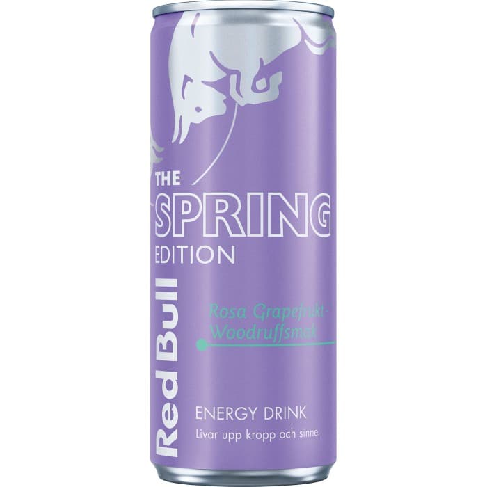 Red Bull Spring Edition Pink Grapefruit & Woodruff Energidryck 25cl från Red Bull – köp hos Delitea
