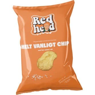 Redhead Helt Vanligt Chip Chips 150g – från Redhead – 32 kr – hos Delitea