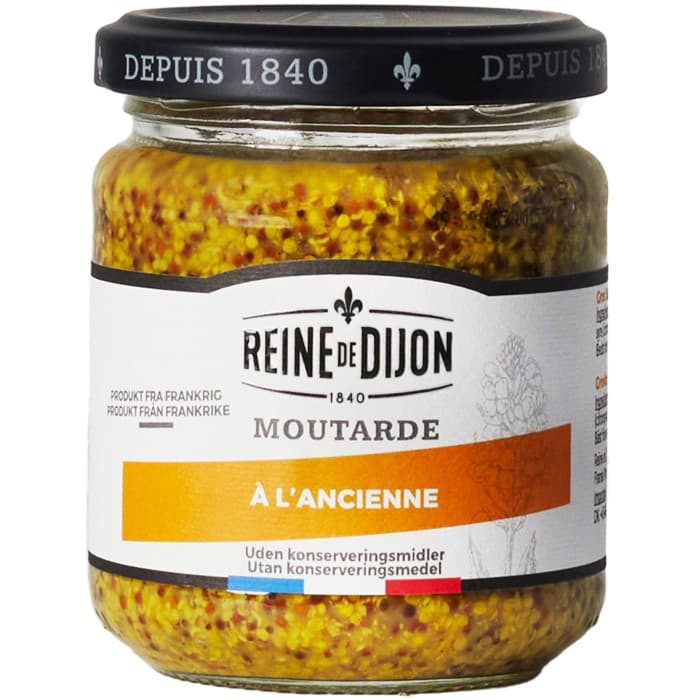 Reine de Dijon Dijonsenap Grov 190g