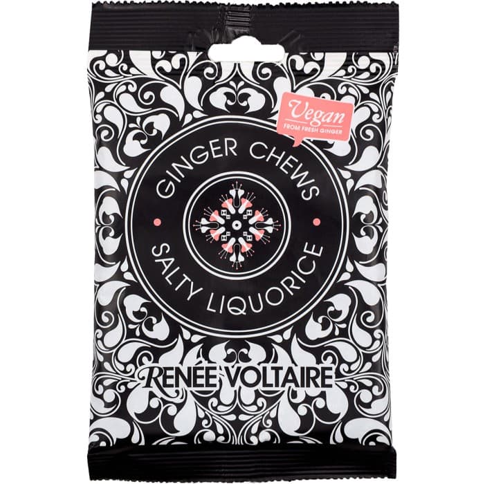 Renée Voltaire Ginger Chews Saltlakrits 84g