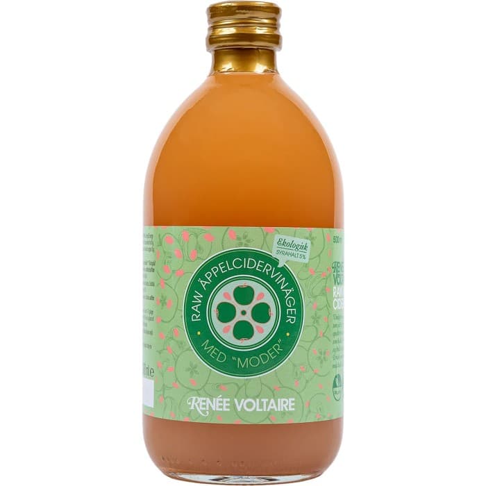 Renée Voltaire Raw Äppelcidervinäger med Moder 500ml – från Renée Voltaire – 61 kr – hos Delitea