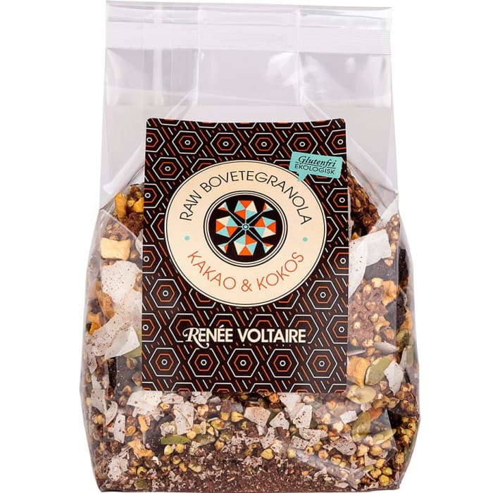Renée Voltaire Raw Bovetegranola Kakao & Kokos 375g