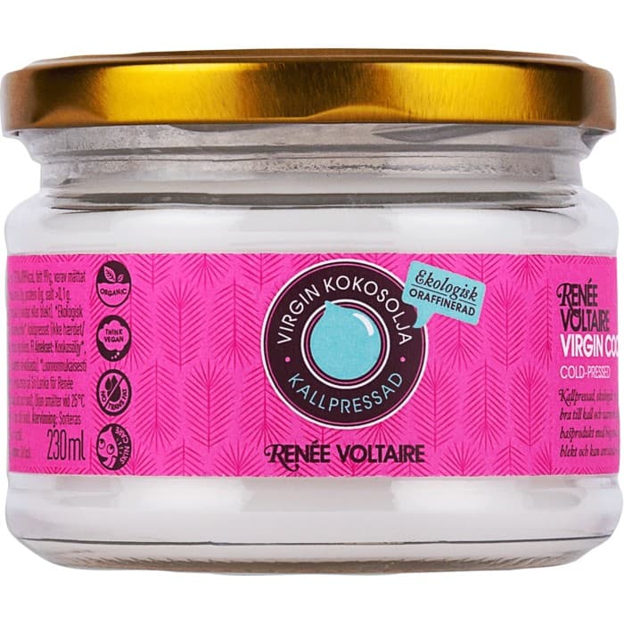 Renée Voltaire Virgin Kokosolja Kallpressad Eko 230ml – från Renée Voltaire – 49 kr – hos Delitea