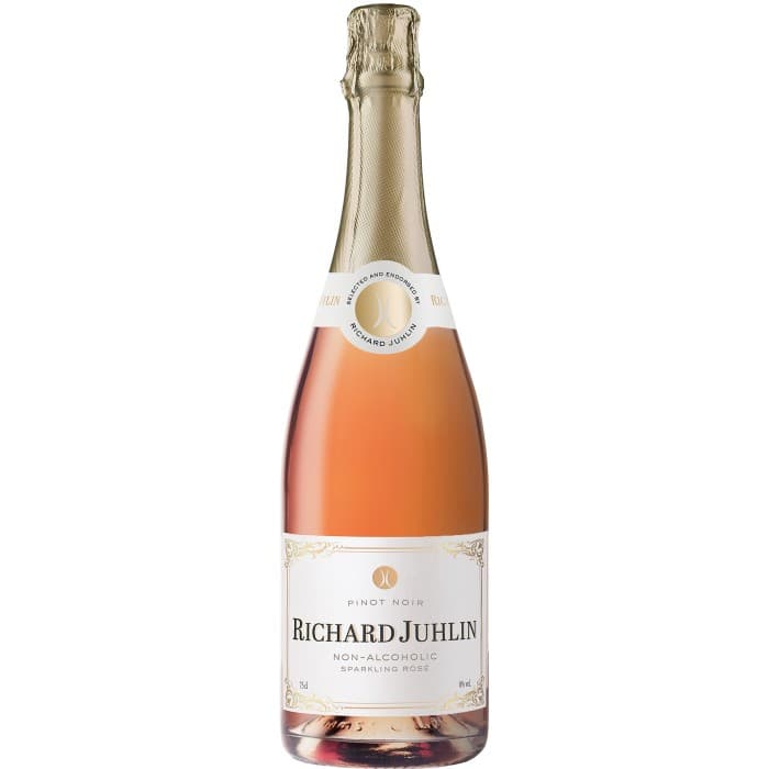 Richard Juhlin Pinot Noir Rosé Alkoholfri 0% Mousserande Vin 75cl – från Richard Juhlin – 99 kr – hos Delitea