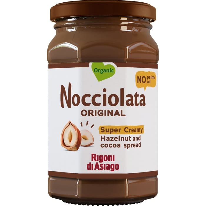 Rigoni di Asiago Hasselnötskräm Nocciolata 250g