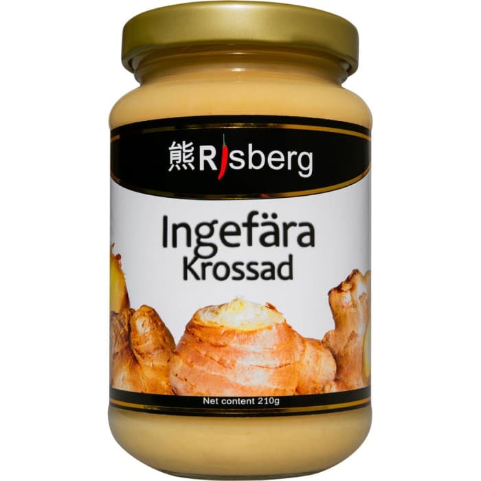 Risberg Ingefära Krossad 210g – från Risberg – 43 kr – hos Delitea