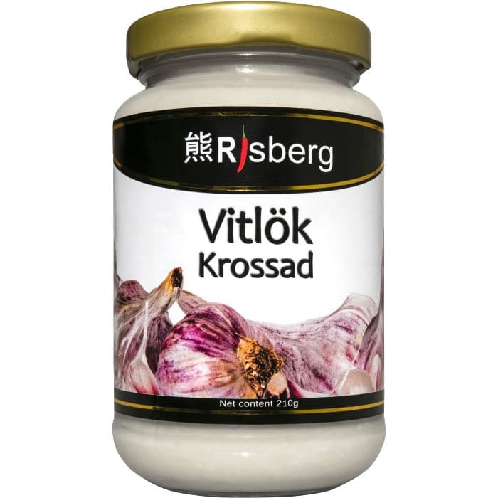 Risberg Vitlök Krossad 210g