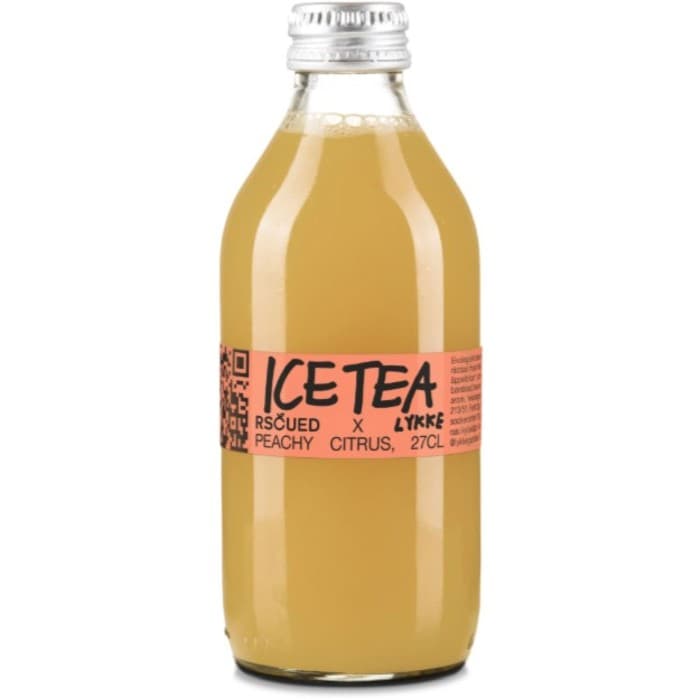 RSCUED x Lykke Ice Tea Peachy Citrus 27cl