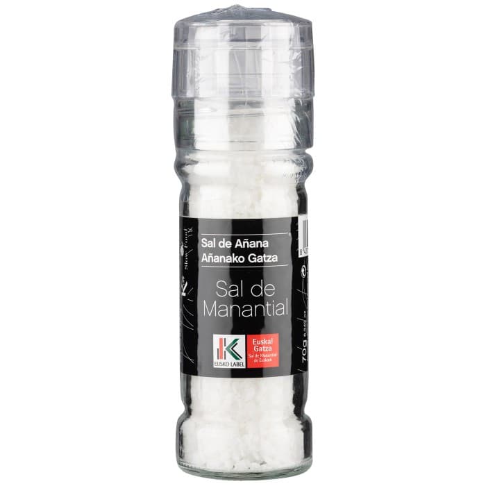 Sal de Añana Mineralsalt med Kvarn 70g – från Sal de Añana – 89 kr – hos Delitea